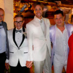 Ferran Llombart, Ramón Infoguia, Mamen Navarro La boda en Sitges de Erik Putzbach y Rafael de Marchena