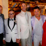 Ferran Llombart, Ramón Infoguia, Mamen Navarro La boda en Sitges de Erik Putzbach y Rafael de Marchena
