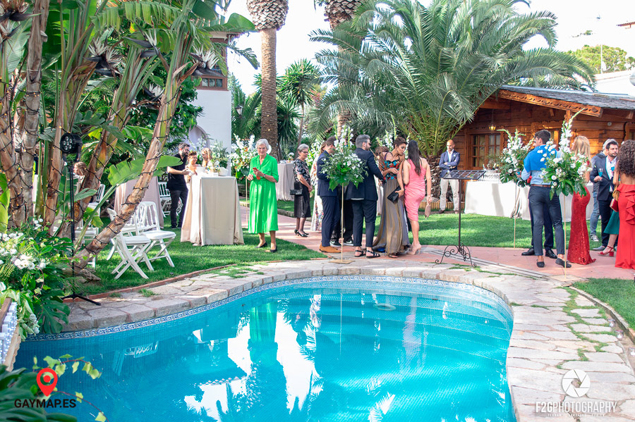 La boda en Sitges de Erik Putzbach y Rafael de Marchena